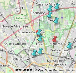 Mappa Via Privata Uberto dell'Orto, 20161 Milano MI, Italia (2.02364)