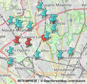 Mappa Via Gian Rinaldo Carli, 20161 Milano MI, Italia (2.18611)