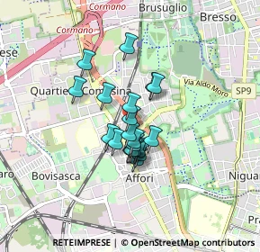 Mappa Via Privata Uberto dell'Orto, 20161 Milano MI, Italia (0.5485)