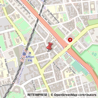 Mappa Via Antonio Genovesi,  14, 20161 Milano, Milano (Lombardia)