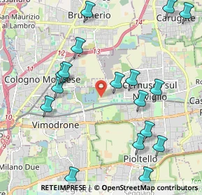 Mappa Cascina Gaggiolo, 20063 Vimodrone MI, Italia (2.41294)