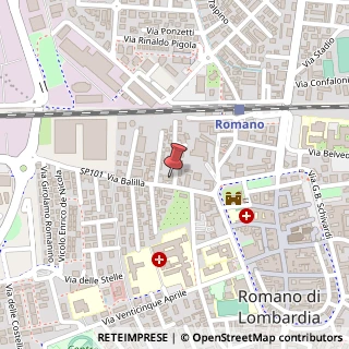 Mappa Via Balilla, 20, 24058 Romano di Lombardia, Bergamo (Lombardia)