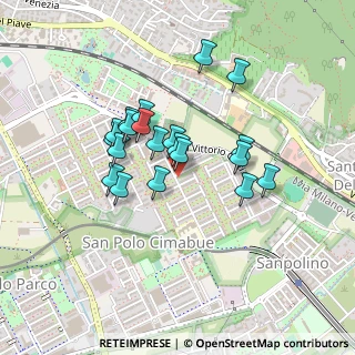 Mappa Via Andrea del Verrocchio, 25124 Brescia BS, Italia (0.3525)