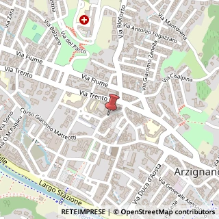 Mappa Corso Giuseppe Garibaldi, 32, 36071 Arzignano, Vicenza (Veneto)