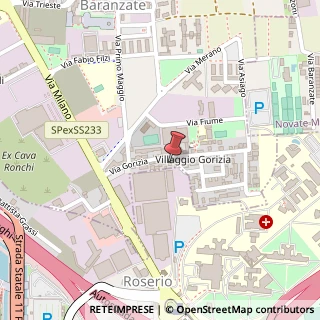 Mappa Via Gorizia, 32, 20021 Baranzate, Milano (Lombardia)