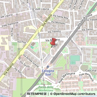 Mappa Via John Fitzgerald Kennedy, 2, 20093 Cologno Monzese, Milano (Lombardia)