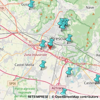 Mappa Via Pilastroni, 25125 Brescia BS, Italia (4.7175)