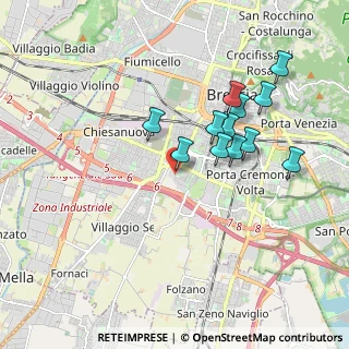 Mappa Via Pilastroni, 25125 Brescia BS, Italia (1.66667)