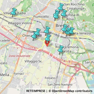 Mappa Via Pilastroni, 25125 Brescia BS, Italia (2.07154)