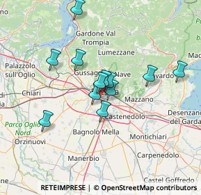 Mappa Via Pilastroni, 25125 Brescia BS, Italia (10.99917)