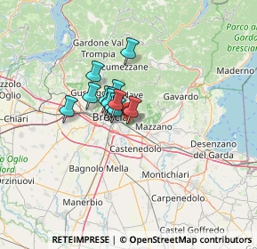 Mappa Via Temistocle Lovatini, 25135 Brescia BS, Italia (7.54)