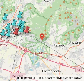 Mappa Via Temistocle Lovatini, 25135 Brescia BS, Italia (5.60091)