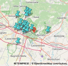 Mappa Via Temistocle Lovatini, 25135 Brescia BS, Italia (6.503)