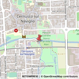Mappa Via Lungo Naviglio, 24, 20063 Cernusco sul Naviglio, Milano (Lombardia)