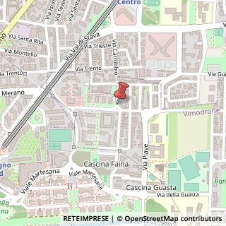 Mappa Via garibaldi 14, 20090 Vimodrone, Milano (Lombardia)
