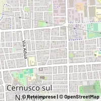 Map Cernusco sul Naviglio