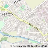 Hartă Creazzo