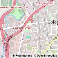 Mapa Cologno Monzese