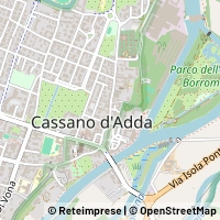 地図 Cassano d'Adda