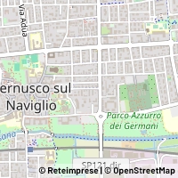 Hartă Cernusco sul Naviglio