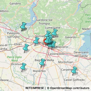 Mappa Via Orzinuovi angolo, 25125 Brescia BS, Italia (11.26933)