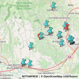 Mappa Via Pietro Niselli, 37035 San Giovanni Ilarione VR, Italia (10.2535)