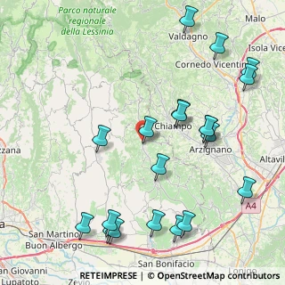 Mappa Via Pietro Niselli, 37035 San Giovanni Ilarione VR, Italia (9.987)