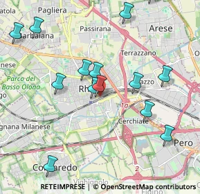Mappa 20016 Rho MI, Italia (2.18571)