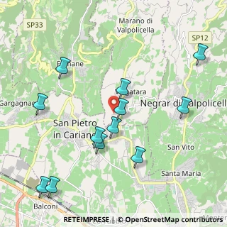 Mappa Via Granda, 37020 Marano di Valpolicella VR, Italia (2.25667)