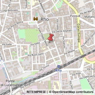 Mappa Viale Filippo Meda, 27, 20017 Rho, Milano (Lombardia)