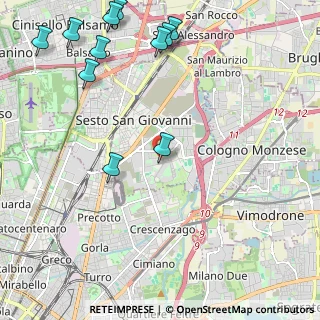 Mappa Via Carlo Marx, 20099 Sesto San Giovanni MI, Italia (2.87182)
