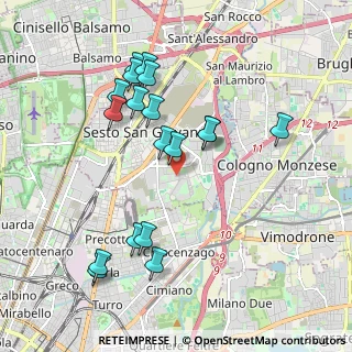 Mappa Via Carlo Marx, 20099 Sesto San Giovanni MI, Italia (1.96056)