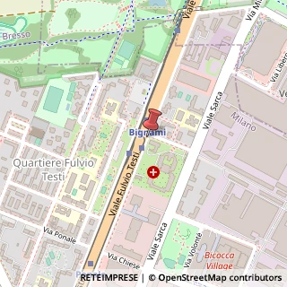 Mappa Viale Fulvio Testi, 7, 20126 Milano, Milano (Lombardia)