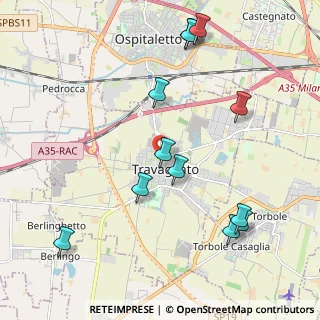 Mappa Vicolo Passerino, 25039 Travagliato BS, Italia (2.31083)