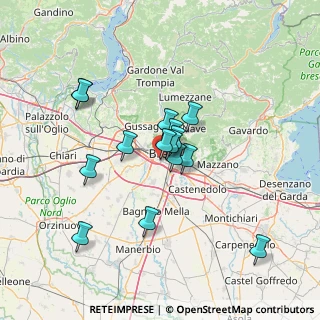 Mappa Via Emilio Salgari, 25125 Brescia BS, Italia (11.25867)