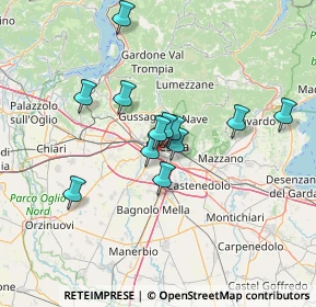 Mappa Via Emilio Salgari, 25125 Brescia BS, Italia (13.05692)