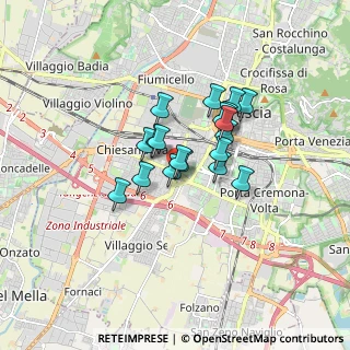 Mappa Via Emilio Salgari, 25125 Brescia BS, Italia (1.13)