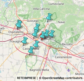 Mappa Via Emilio Salgari, 25125 Brescia BS, Italia (5.18)