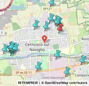Mappa Via Cardinale Ferrari, 20063 Cernusco sul Naviglio MI, Italia (1.272)