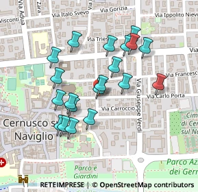 Mappa Via Cardinale Ferrari, 20063 Cernusco sul Naviglio MI, Italia (0.204)