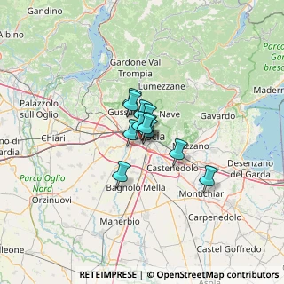 Mappa Via Domenico Viotto, 25125 Brescia BS, Italia (5.68917)