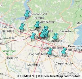 Mappa Via Domenico Viotto, 25125 Brescia BS, Italia (8.45357)