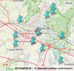 Mappa Via Domenico Viotto, 25125 Brescia BS, Italia (4.26417)