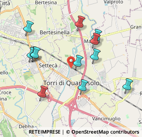 Mappa Via Degli Autieri, 36040 Torri di Quartesolo VI, Italia (1.9825)