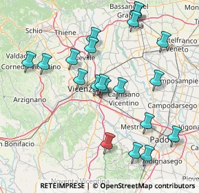 Mappa Via Degli Autieri, 36040 Torri di Quartesolo VI, Italia (16.156)