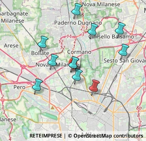 Mappa Piazza Pietro Gasparri, 20161 Milano MI, Italia (3.36455)