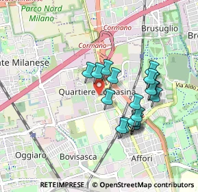 Mappa Piazza Pietro Gasparri, 20161 Milano MI, Italia (0.791)