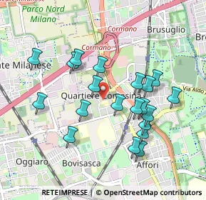 Mappa Piazza Pietro Gasparri, 20161 Milano MI, Italia (0.883)