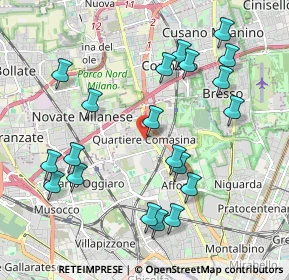 Mappa Piazza Pietro Gasparri, 20161 Milano MI, Italia (2.1695)