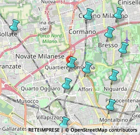 Mappa Piazza Pietro Gasparri, 20161 Milano MI, Italia (2.48455)